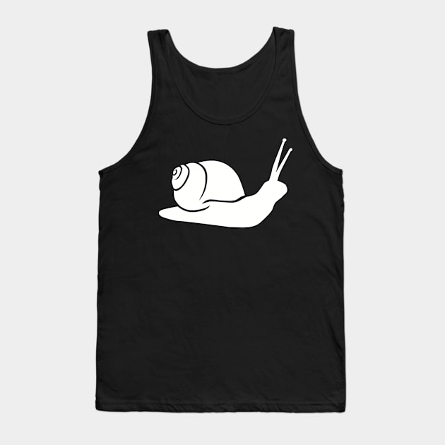 Snail Tank Top by Designzz